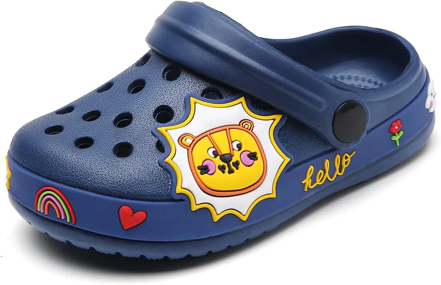 Kid Garden Clogs Slip On Shoes Boys Girls Sandals Cute Cartoon Water Shower Slippers