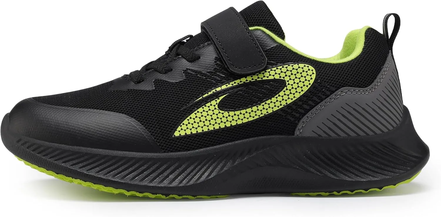Kids Running Shoes Boys Girls Lightweight Breathable Sneakers with Non-Slip Sole, Comfortable Sport Athletic Shoes for Walking, Jogging, Tennis