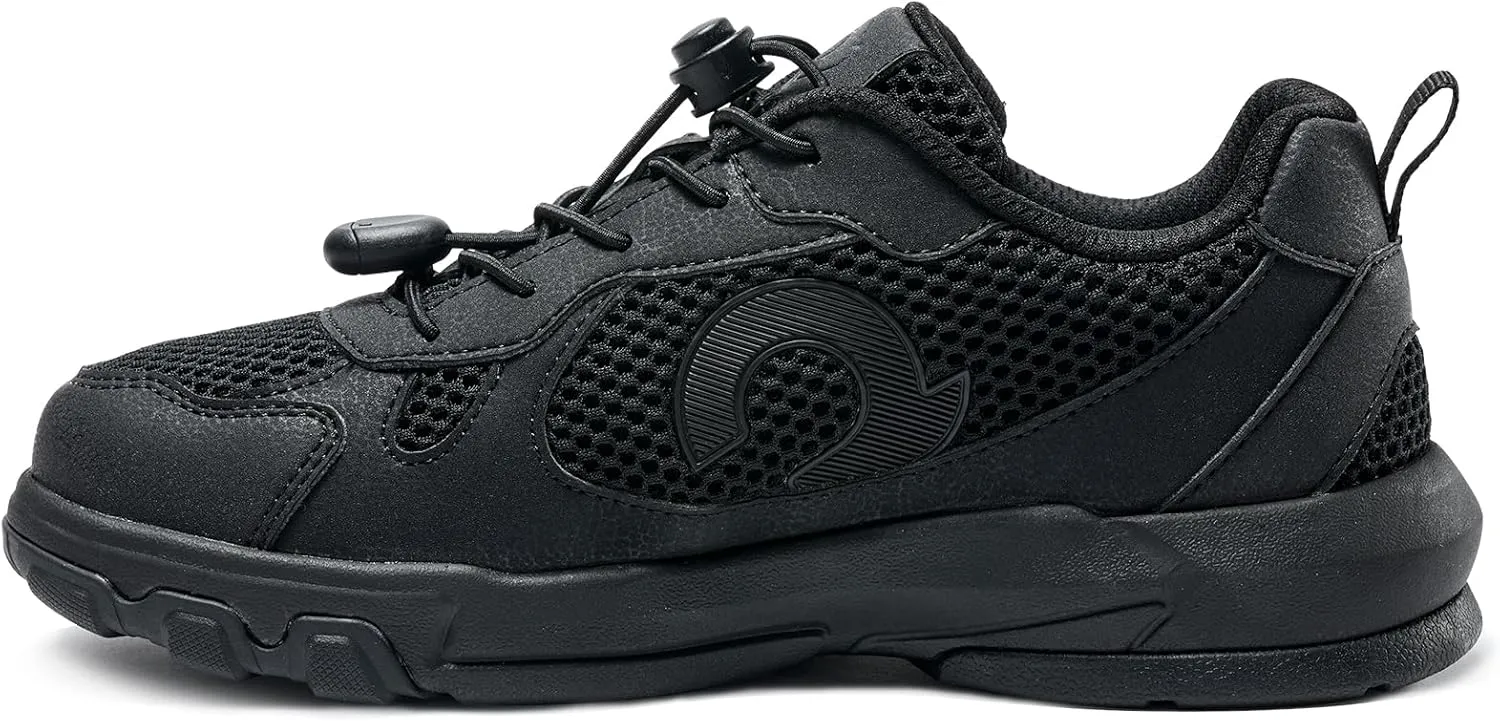 Kids Sneakers for Boys and Girls, No Tie Shoelaces Lightweight Kids Shoes, Breathable Running Tennis Sport Athletic Shoes for Toddler