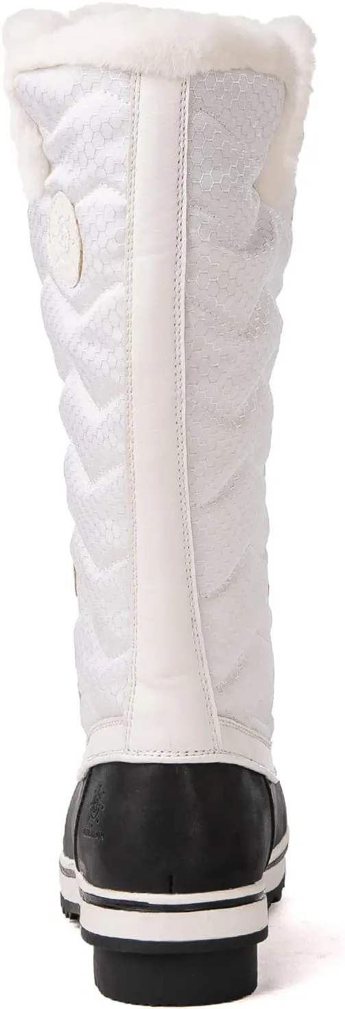kingshow Women's Globalwin Mid Calf Waterproof Winter Boots Non-Slip Snow Boots For Women