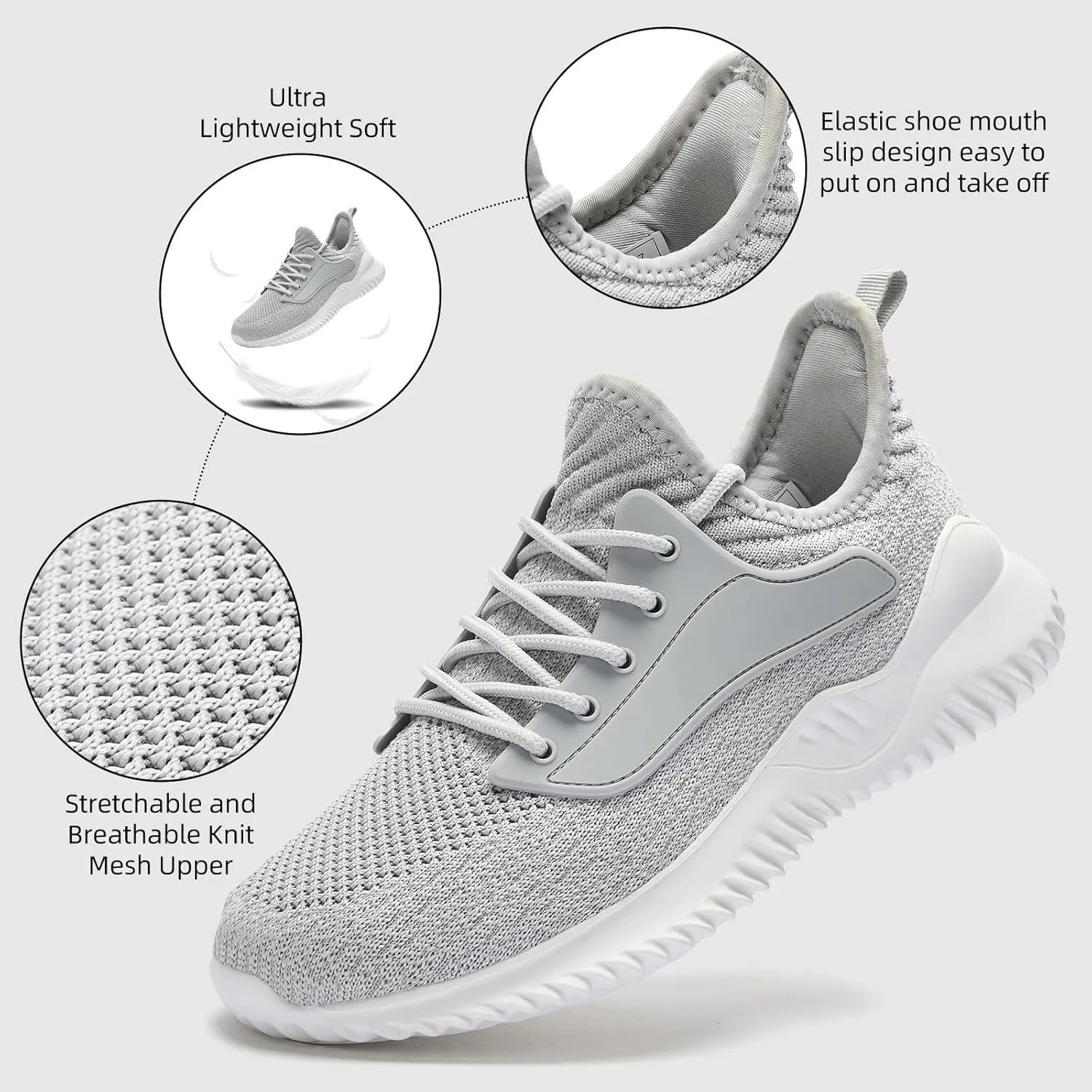 KPP qianguangg Women's Walking Shoes Hands Free Slip-On Sneakers Breathable Tennis Shoes for Women