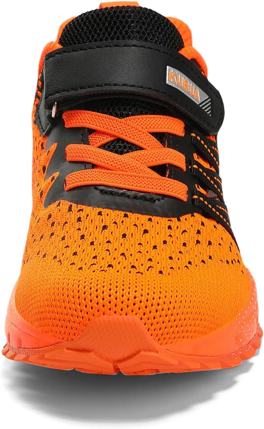 KUBUA Kids Sneakers for Boys Girls Running Tennis Shoes Lightweight Breathable Sport Athletic