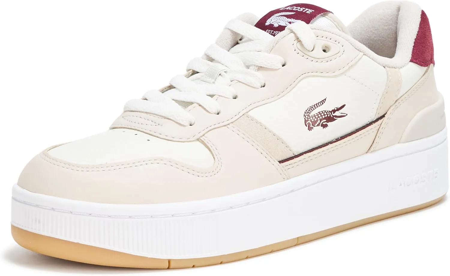Lacoste Women's T-Clip Plat Sneaker