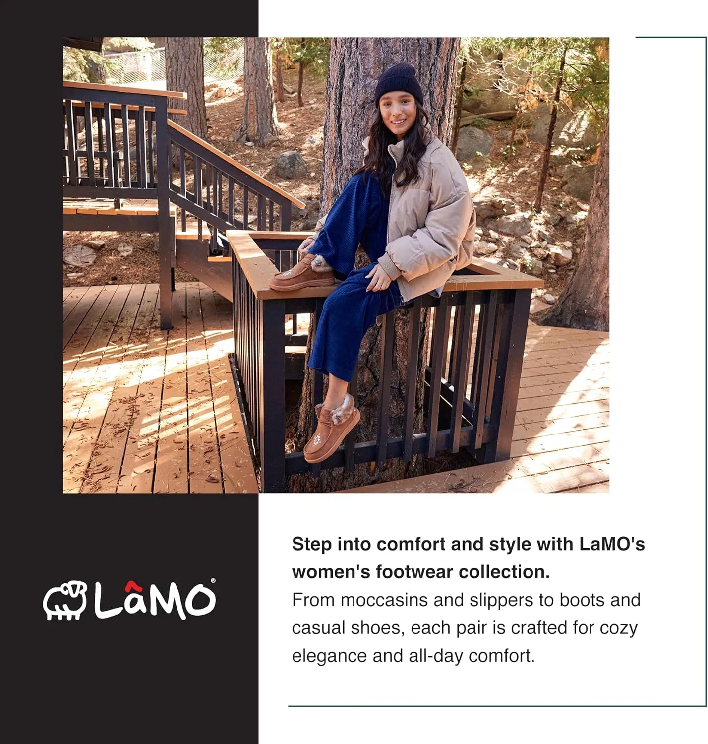 Lamo Women's Britian MC II Moccasin