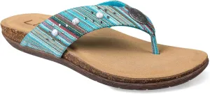 Lamo Women's Jovie Flip Flops for women – Durable Rubber and Cork Outsole, Breathable Microfiber Footbed for Superior Comfort, Stylish and Convenient womens flip flops