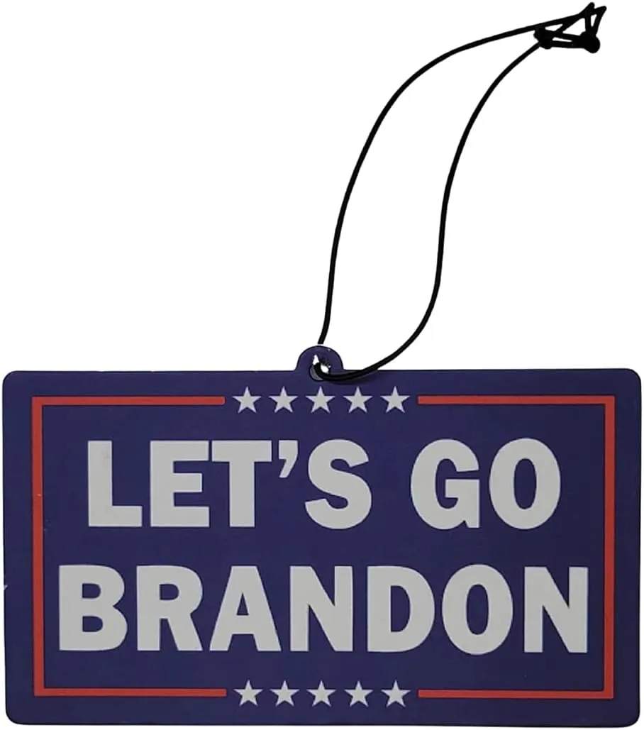Let's Go Brandon Air Freshener LGB FJB Funny Anti Biden Political (5 Pack)