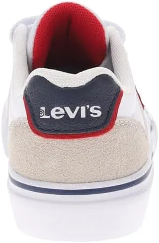 Levi's Toddler Avery Synthetic Leather Casual Lace Up Sneaker Shoe