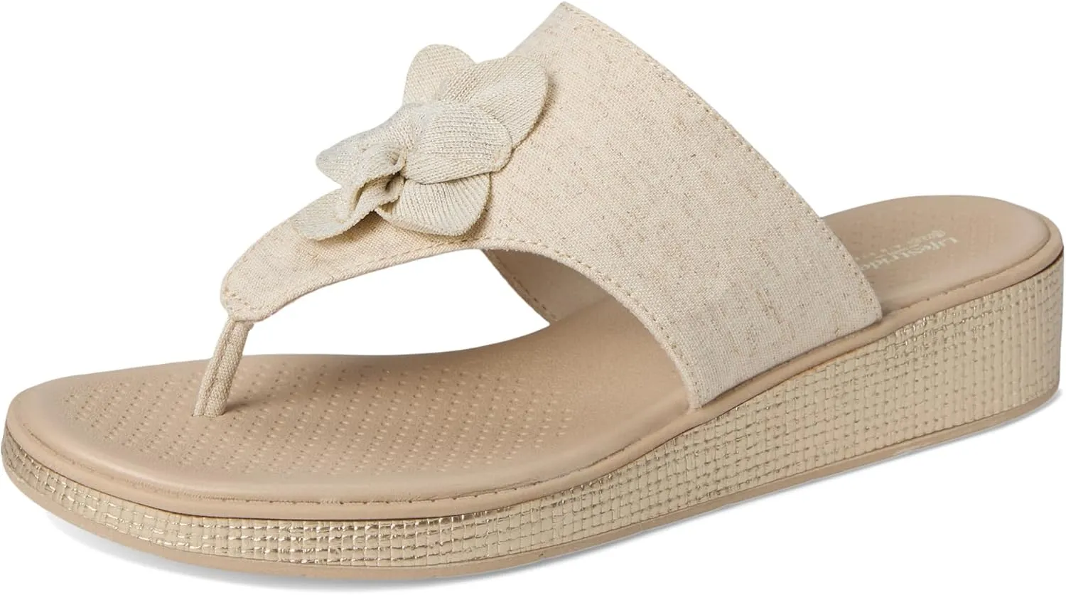 LifeStride Women's Bloom Thongs Flip-Flop