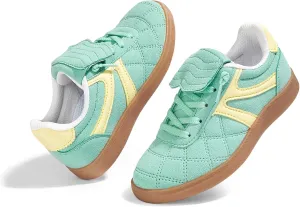 LUCKY STEP Unisex-Child Casual Sneakers Fashion Lightweight Walking Shoes Classic Retro Athletic Sneaker for Little Kids