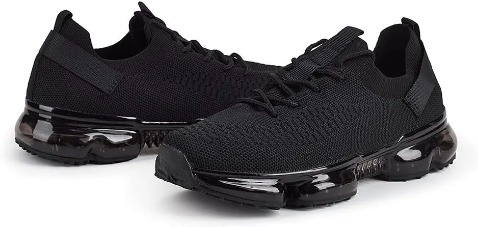 LUCKY STEP Women Air Cushion Fashion Sneakers Breathable Casual Comfortable Lightweight Walking Shoes