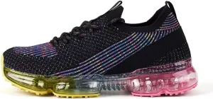 LUCKY STEP Women Air Cushion Fashion Sneakers Breathable Casual Comfortable Lightweight Walking Shoes