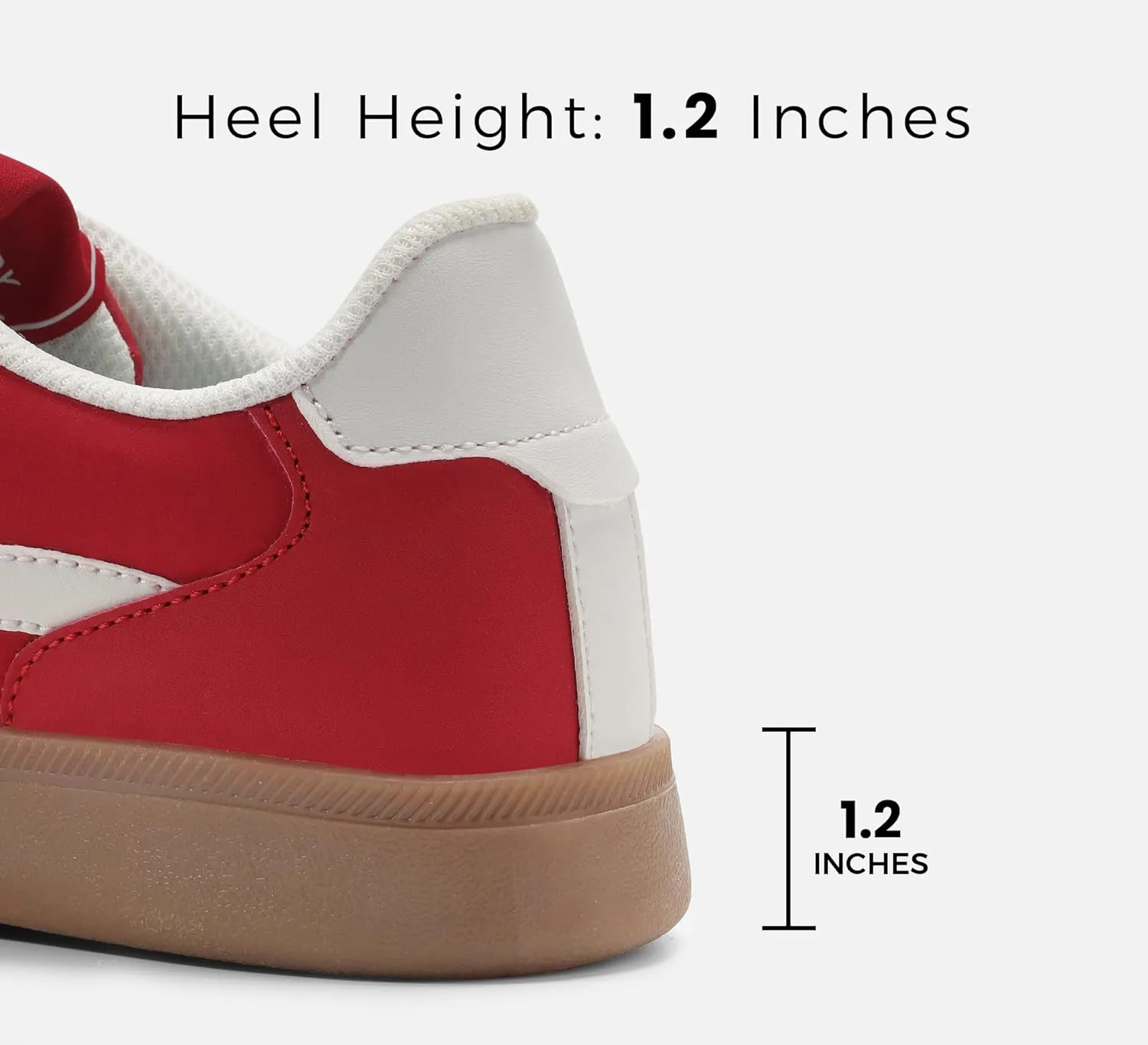 LUCKY STEP Women's Retro Fashion Sneakers Classic Casual Walking Shoes Non Slip Comfort Skate Shoes