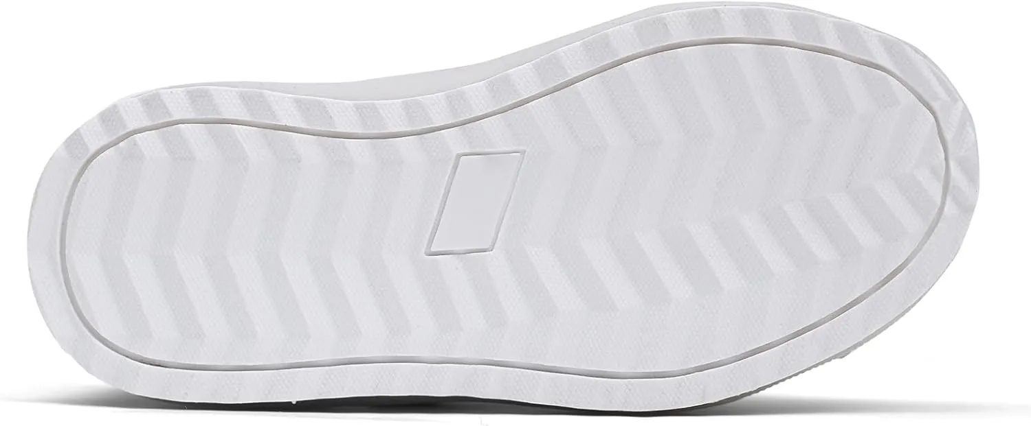 Luffymomo Girls Casual Sneakers Slip on Comfortable Walking Shoes Sparkle Glitter Fashion Sneakers (Toddler/Little Kids)