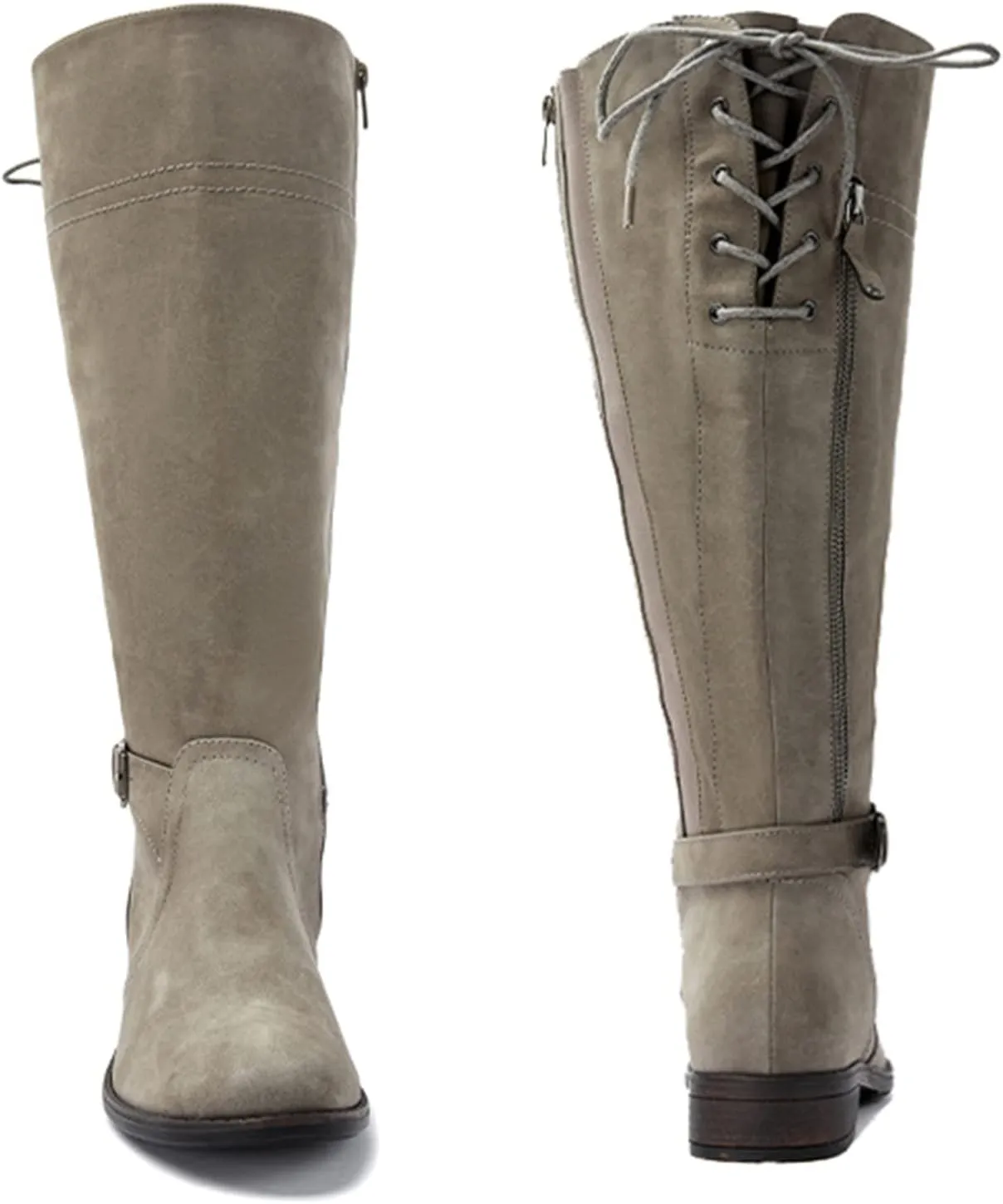 Luoika Women's Extra Wide Calf Knee High Boots, Wide Width Winter Tall Boots.