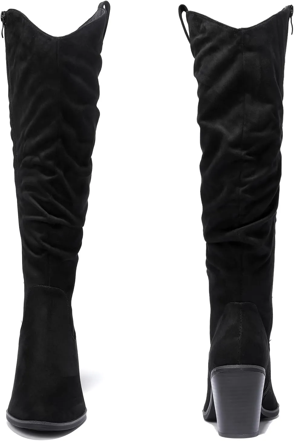 Luoika Women's Extra Wide Calf Knee High Boots, Wide Width Winter Tall Boots.