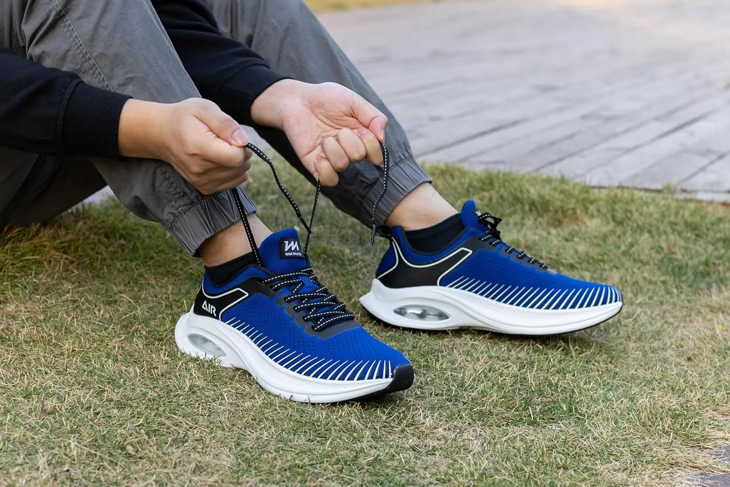 MEHOTO Mens Running Shoes Air Athletic Tennis Sneakers Lightweight Gym Sport Jogging Shoes