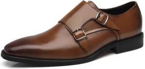 Men Dress Shoes Lace Up Oxford Classic Plain Toe Modern Formal Leather Shoes for Men