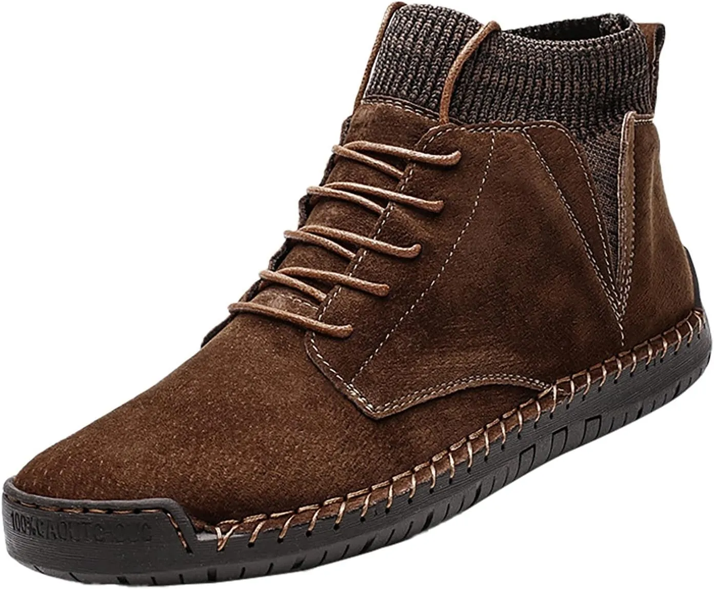 Men's British Large Casual Suede Handmade Foreign Trade Sports Shoes Men's Suede Classic Sneaker