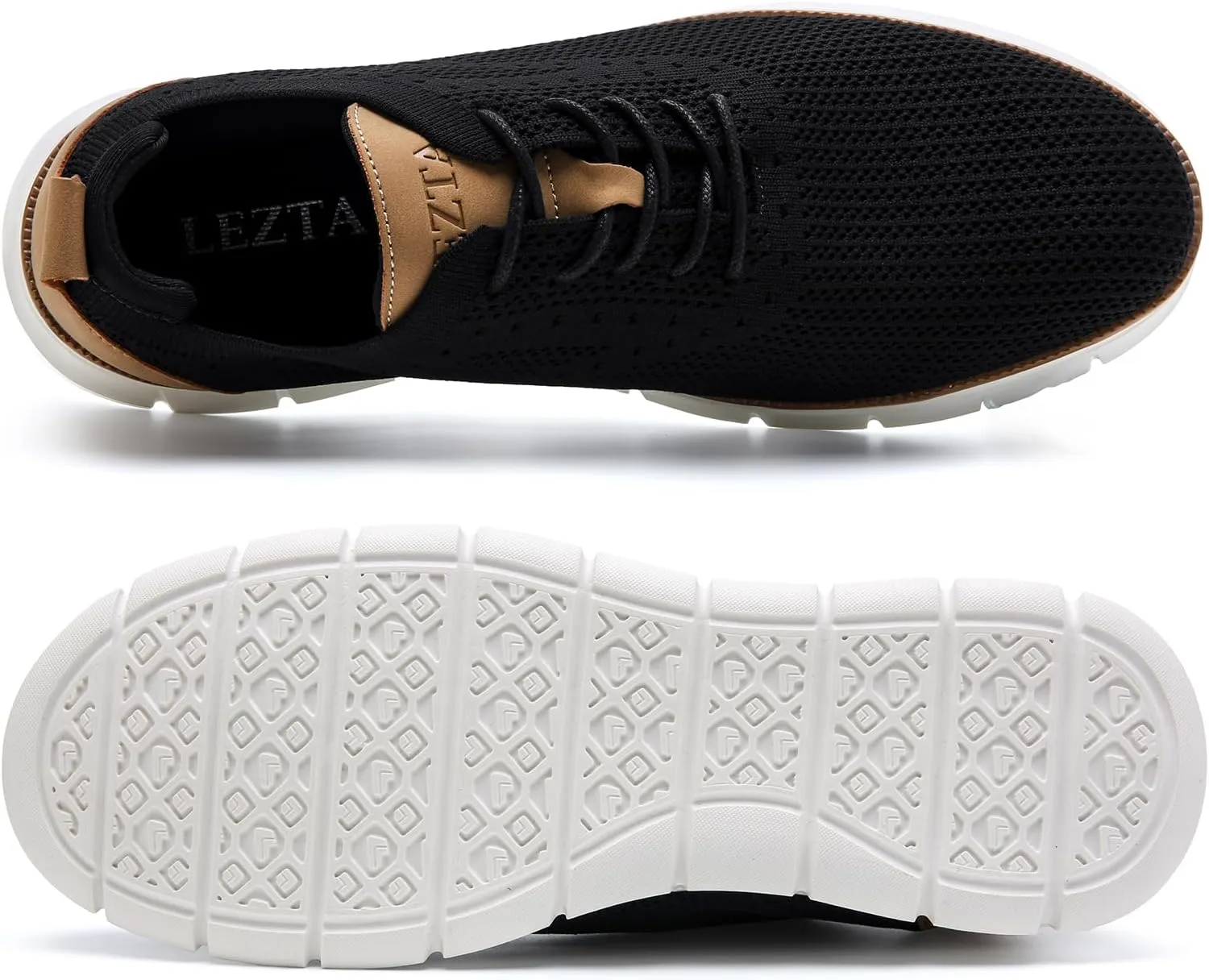 Men's Casual Dress Oxfords Sneakers Business Mesh Breathable Lightweight Walking Shoes Tennis Comfortable