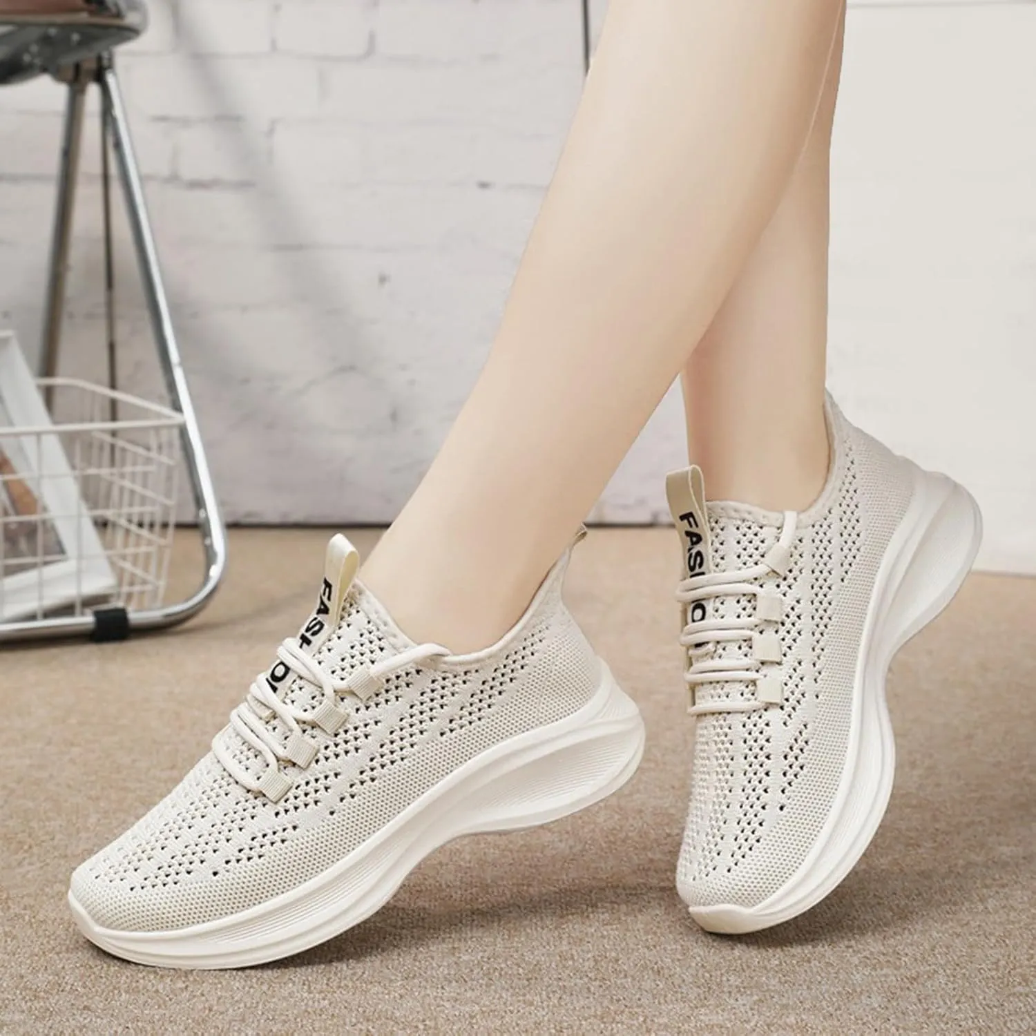 Mens Dress Shoes Casual Oxfords Shoes Knit Lightweight Tennis Shoes Womens Jogging Ladies Shoes Casual Men Shoes Sneakers Slip On Tennis Shoe Cross Trainer Shoe