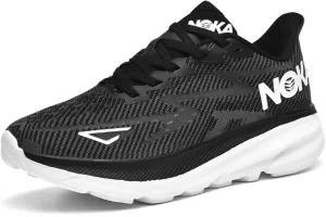 Men's Fashion Sneakers Breathable Mesh Running Shoes Cushioned Athletic Sneakers Non Slip Soft Sole Casual Athletic Walking Shoes