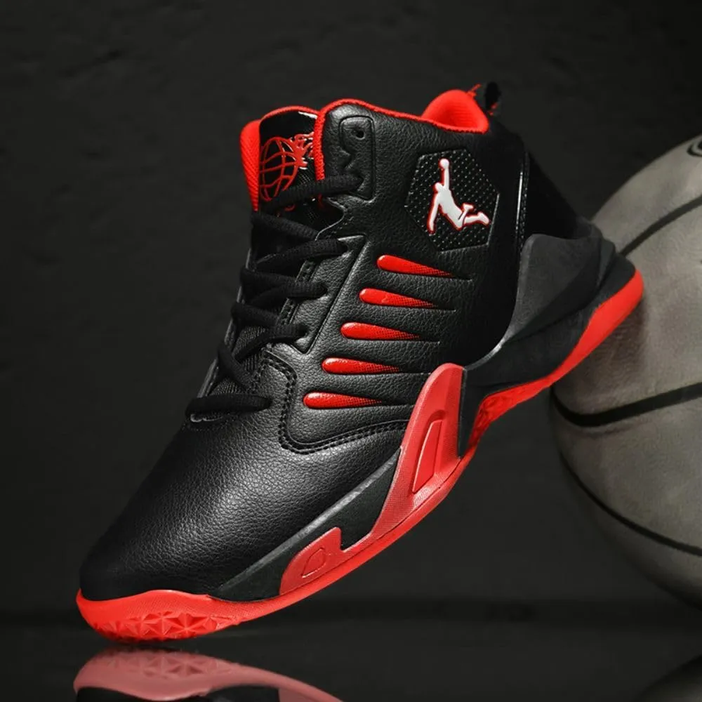 Men's Fashion Sneakers Breathable Running Shoes Arch Support Basketball Shoes Non Slip Sport Shoes