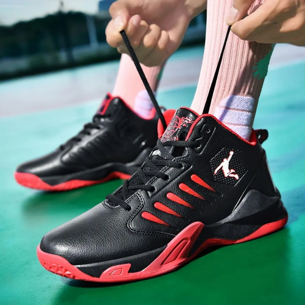 Men's Fashion Sneakers Breathable Running Shoes Arch Support Basketball Shoes Non Slip Sport Shoes