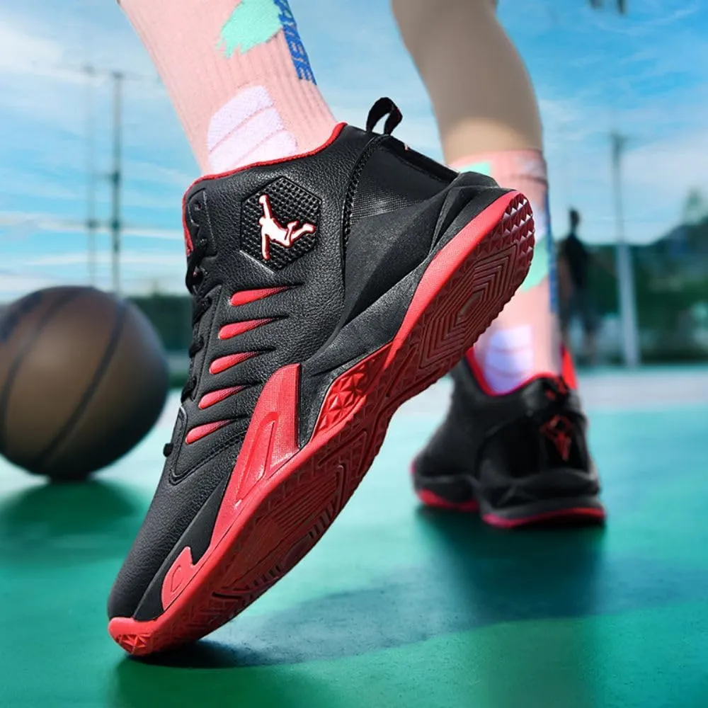 Men's Fashion Sneakers Breathable Running Shoes Arch Support Basketball Shoes Non Slip Sport Shoes