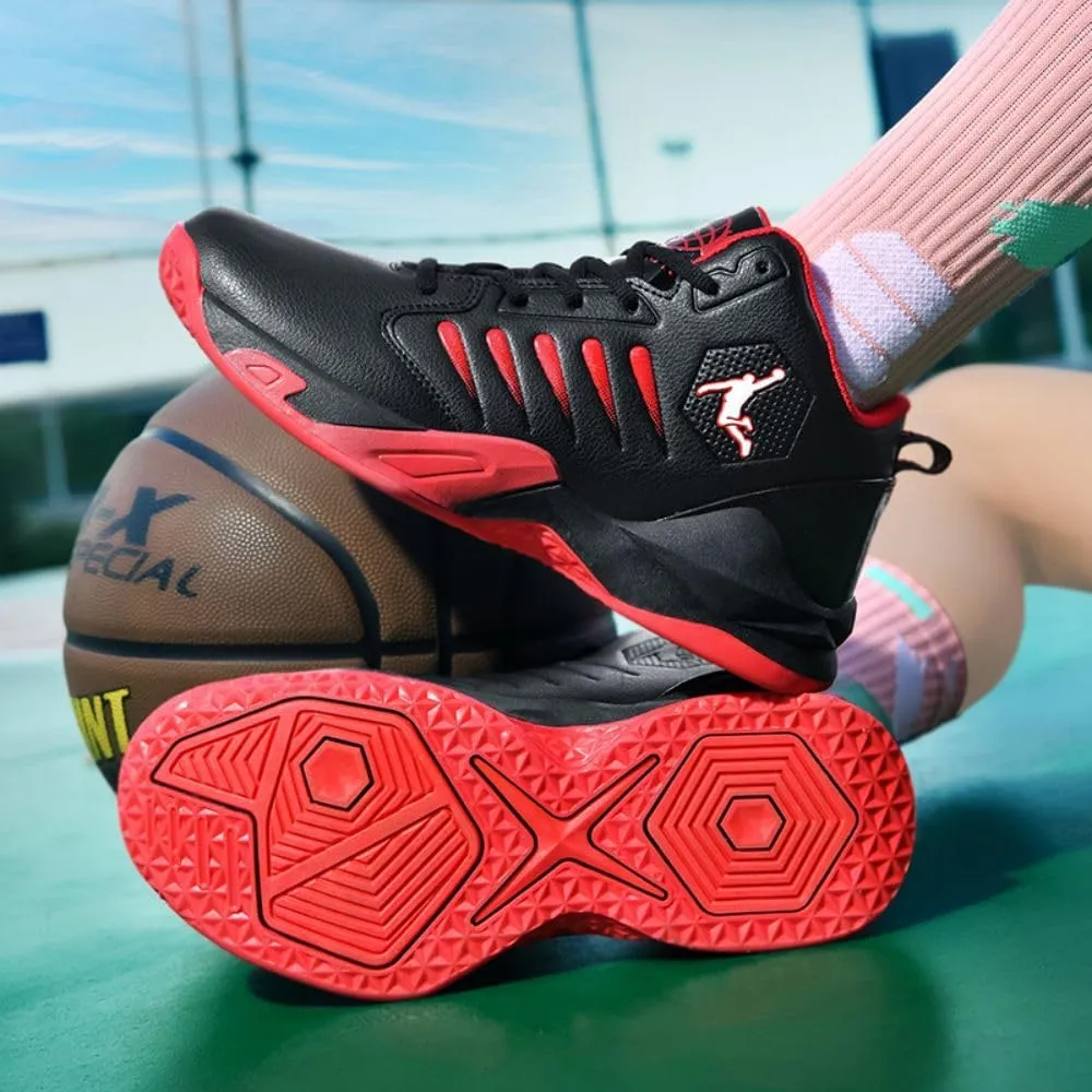 Men's Fashion Sneakers Breathable Running Shoes Arch Support Basketball Shoes Non Slip Sport Shoes