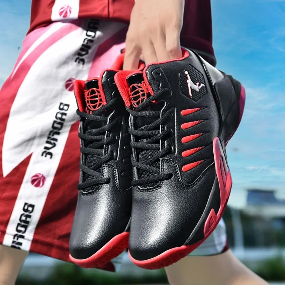 Men's Fashion Sneakers Breathable Running Shoes Arch Support Basketball Shoes Non Slip Sport Shoes
