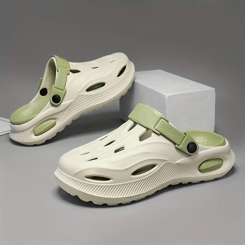 Men's Fashion Sport Clogs- Garden EVA Sandals, Casual Slippers, Comfortable Beach Sandals for All Seasons