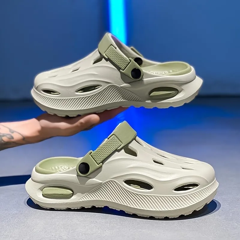 Men's Fashion Sport Clogs- Garden EVA Sandals, Casual Slippers, Comfortable Beach Sandals for All Seasons