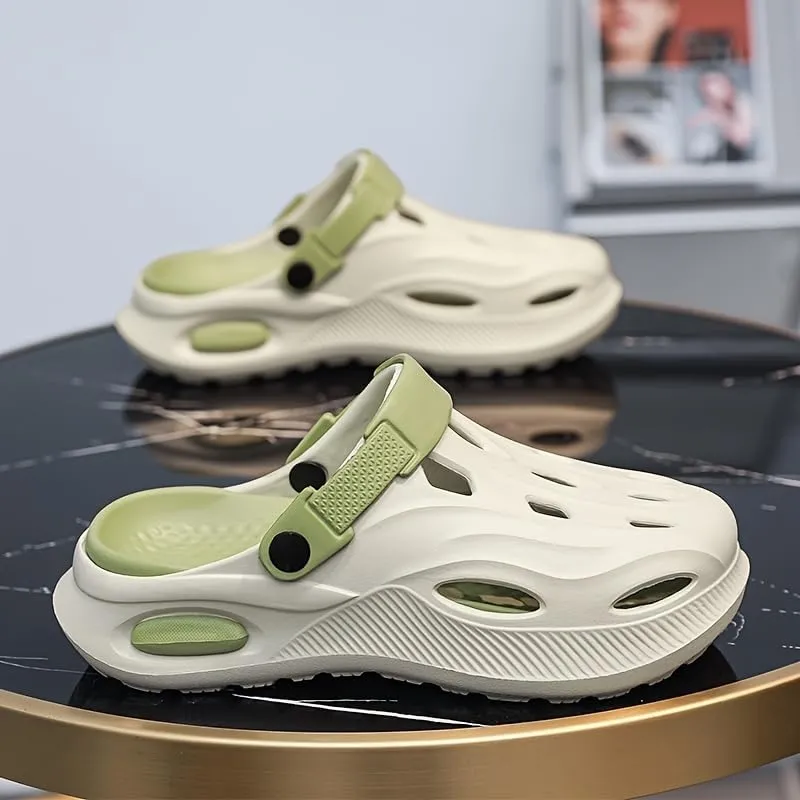 Men's Fashion Sport Clogs- Garden EVA Sandals, Casual Slippers, Comfortable Beach Sandals for All Seasons
