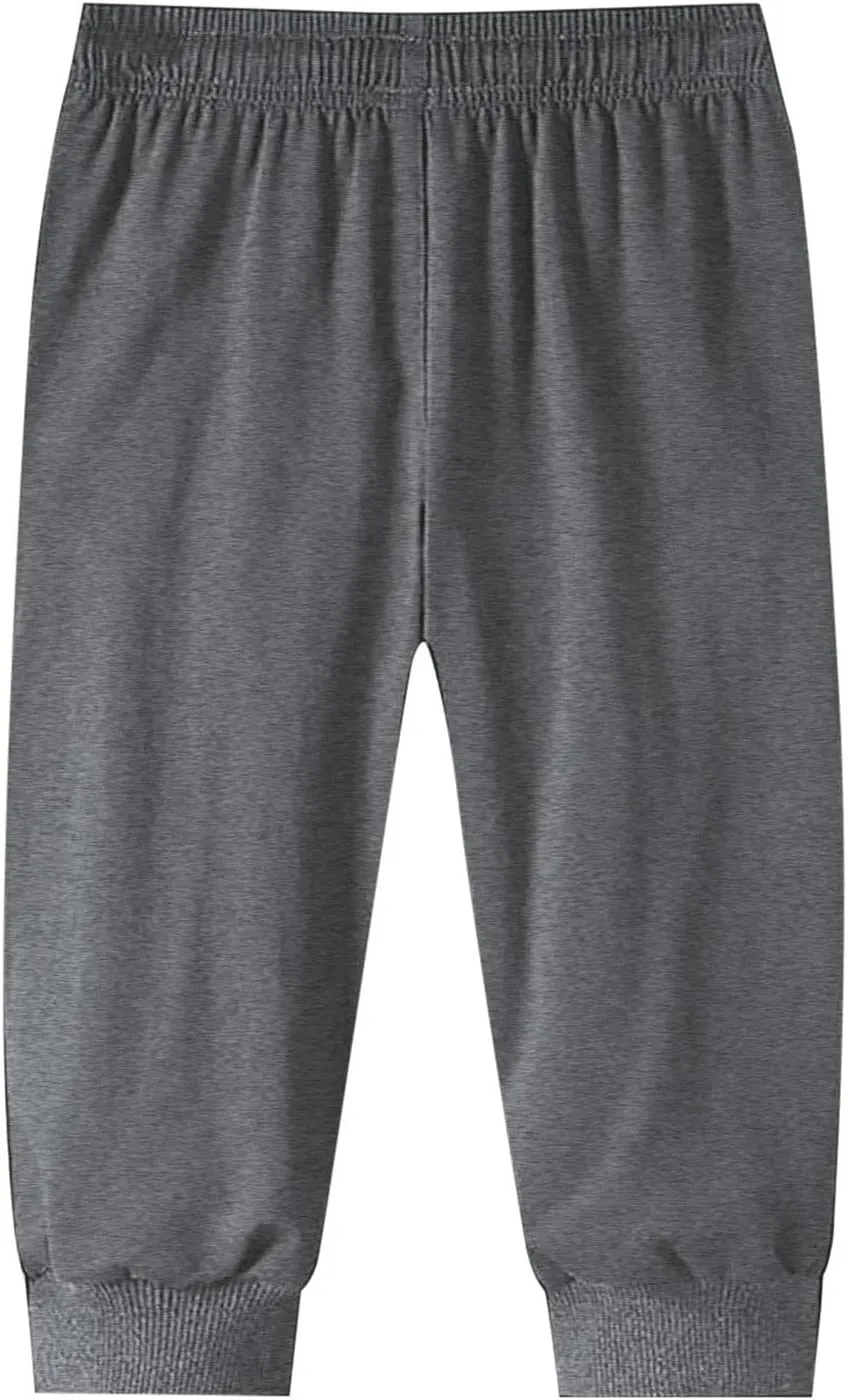 Mens Jogging Pants Casual uflage Jogger Workwear Sweatpants Elasticated Stretch Waist Pull-On Pant