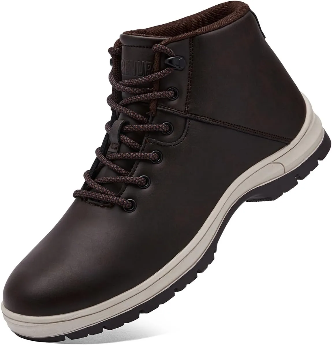 Mens Lightweight Hiking Boots Water Resistant Mid Ankle Work Casual Hiker Trekking Outdoor Boots Anti Slip Hiking Shoes