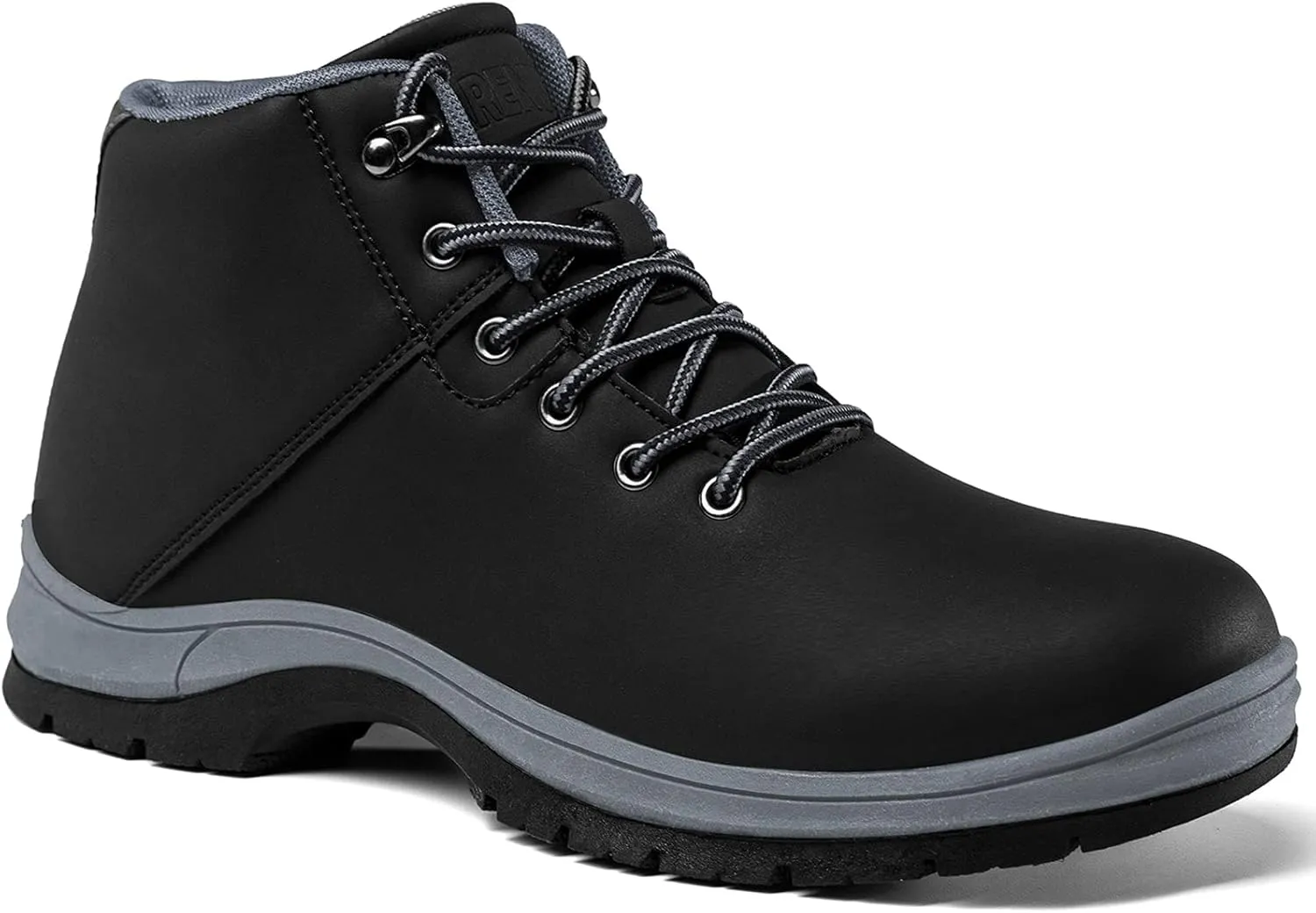 Mens Lightweight Hiking Boots Water Resistant Mid Ankle Work Casual Hiker Trekking Outdoor Boots Anti Slip Hiking Shoes