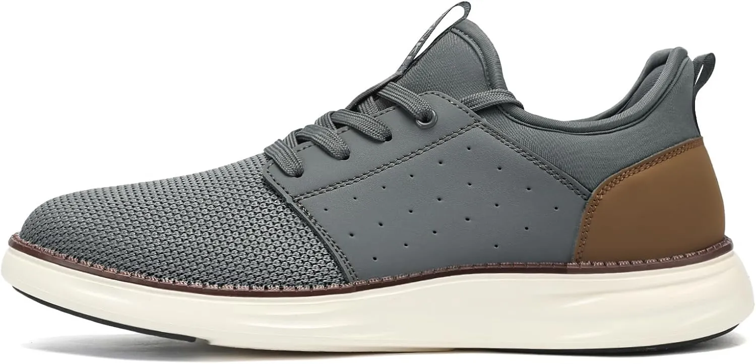 Men's Slip On Casual Fashion Shoes Easy in Dress Sneakers Comfortable Lightweight Walking Shoe