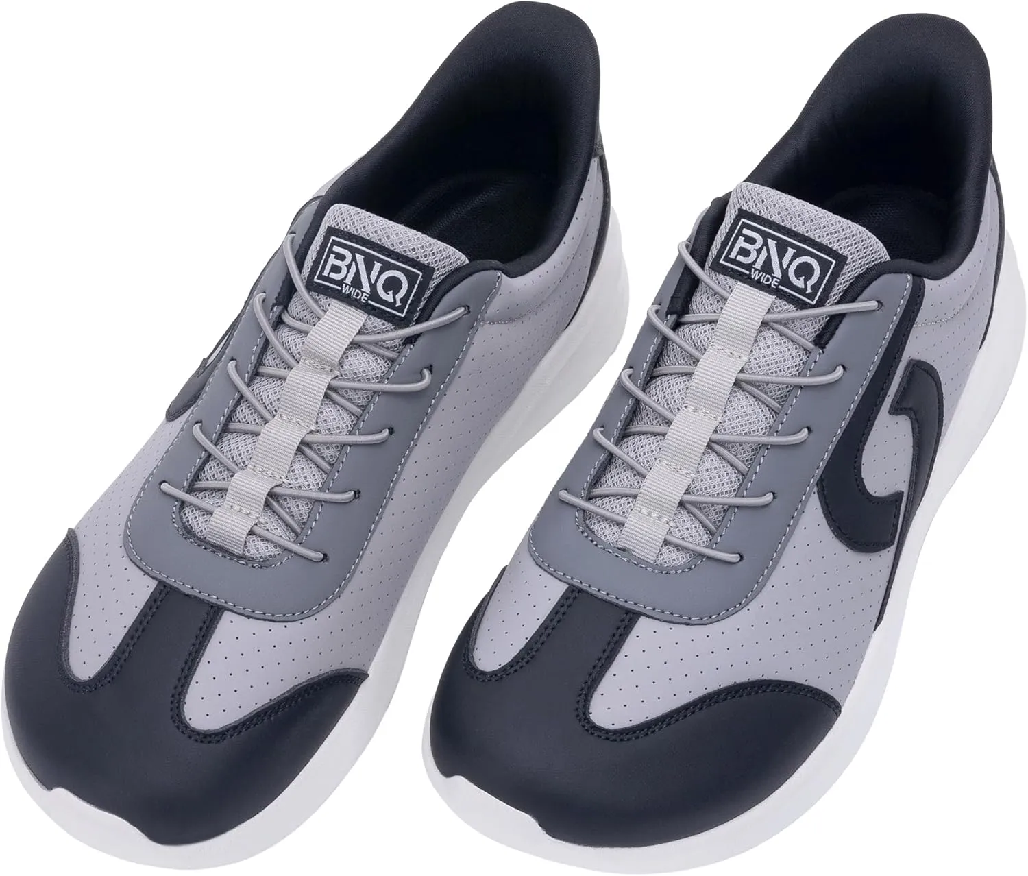 Mens Wide Toe Box Walking Shoes Arch Support Tennis Sneakers Zero Drop Minimalist Casual Shoes Size 7-12