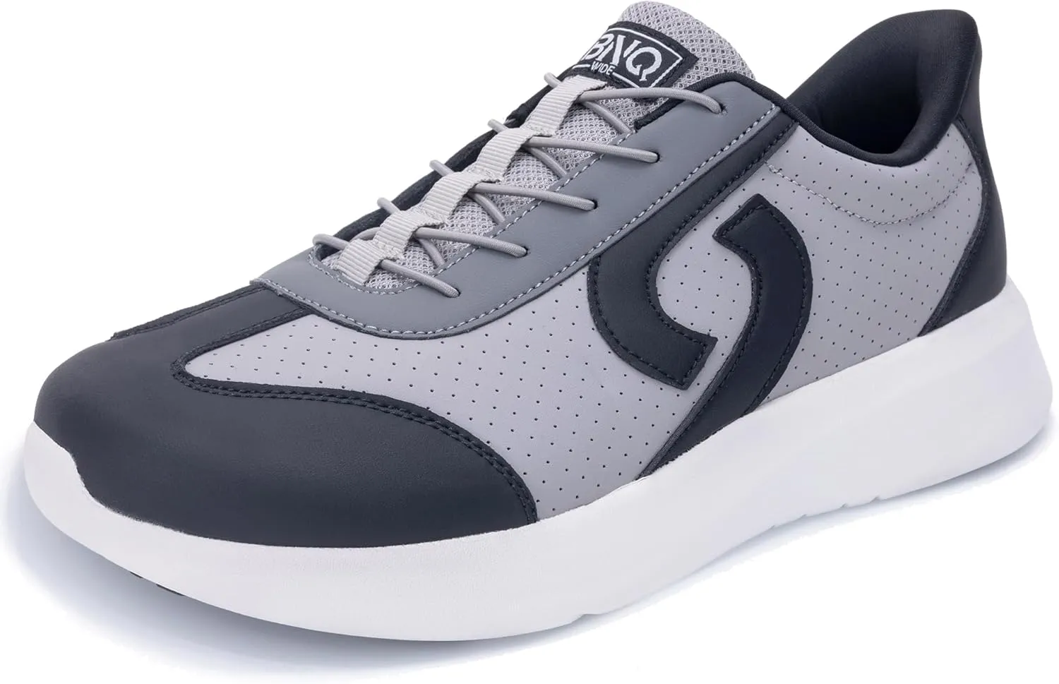 Mens Wide Toe Box Walking Shoes Arch Support Tennis Sneakers Zero Drop Minimalist Casual Shoes Size 7-12