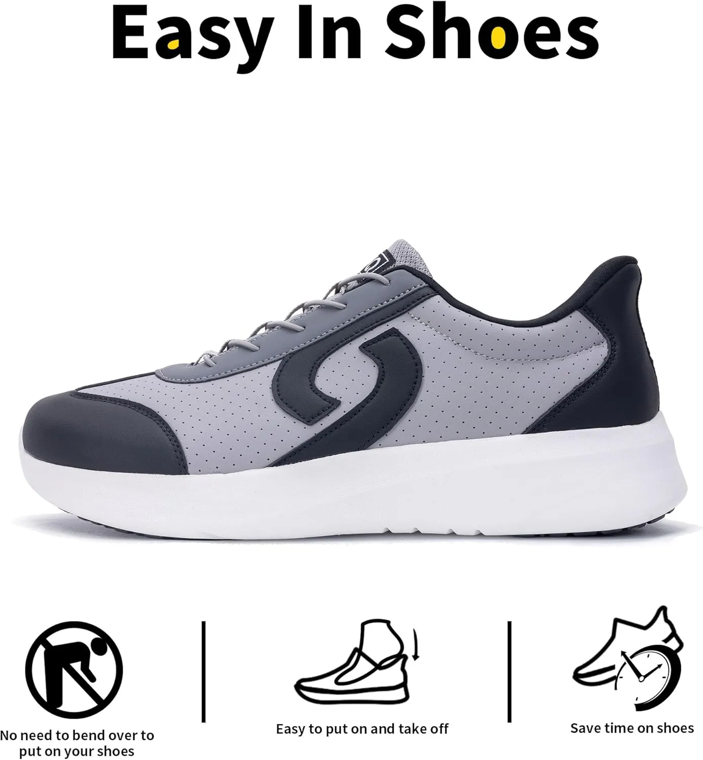 Mens Wide Toe Box Walking Shoes Arch Support Tennis Sneakers Zero Drop Minimalist Casual Shoes Size 7-12