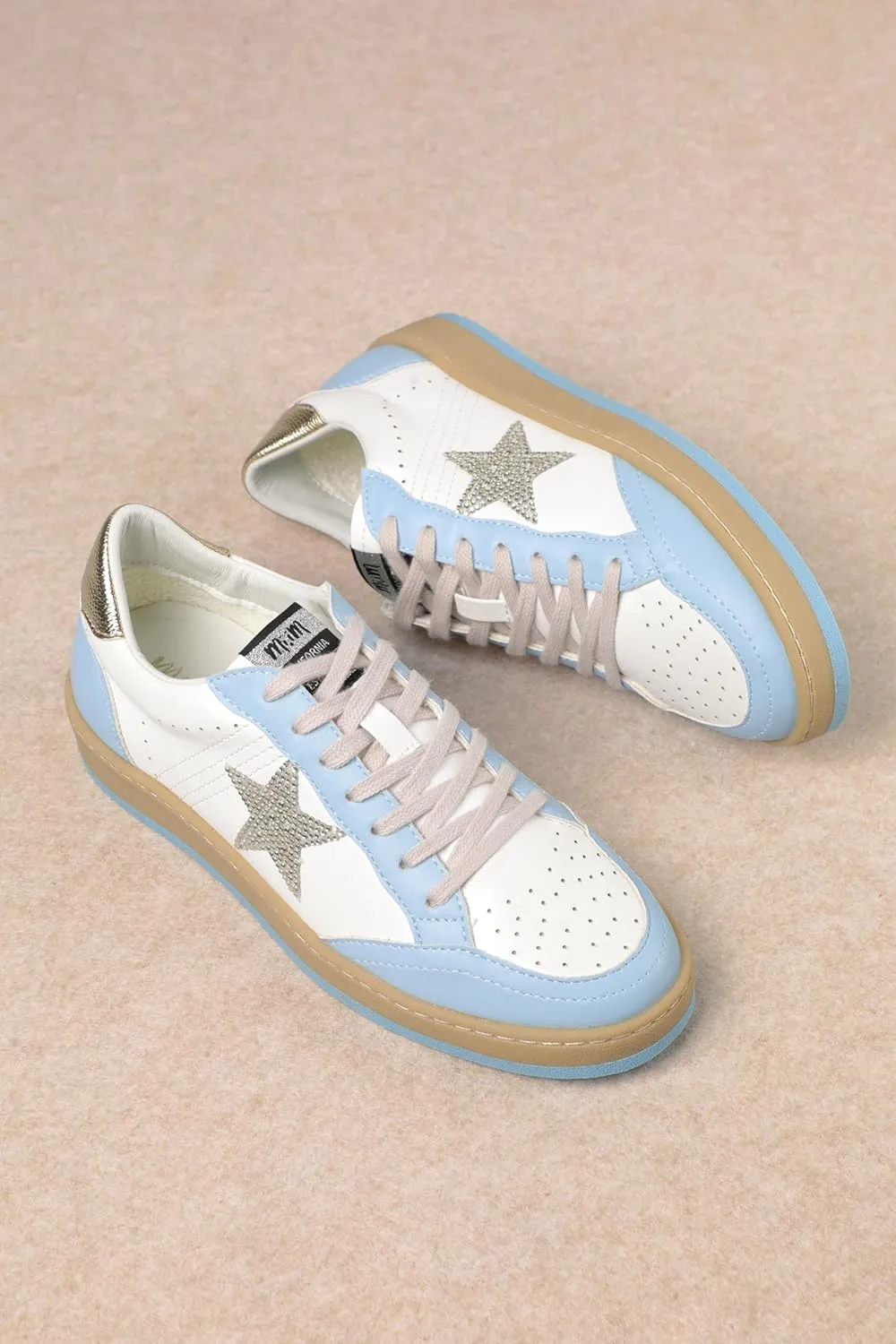 Mi.iM Avery Rubber Sole Lace-up Star Sneakers