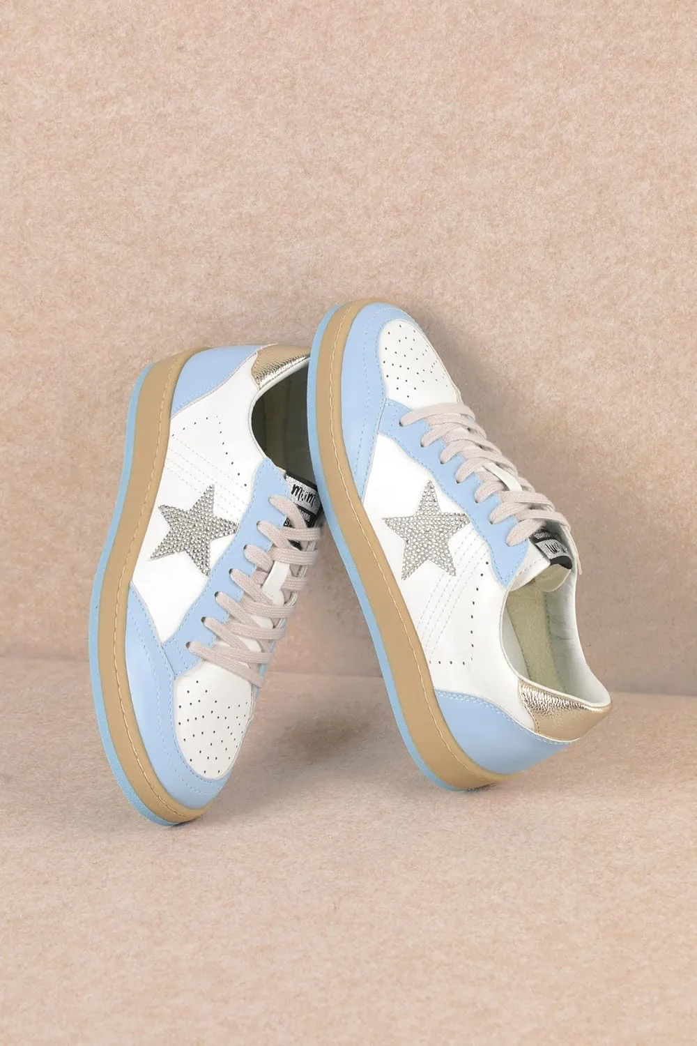 Mi.iM Avery Rubber Sole Lace-up Star Sneakers