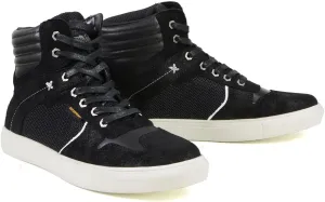 Milwaukee Leather MBM9151 Men's Black Suede and Leather Reinforced Street Riding Waterproof Shoes w/Ankle Support - 12
