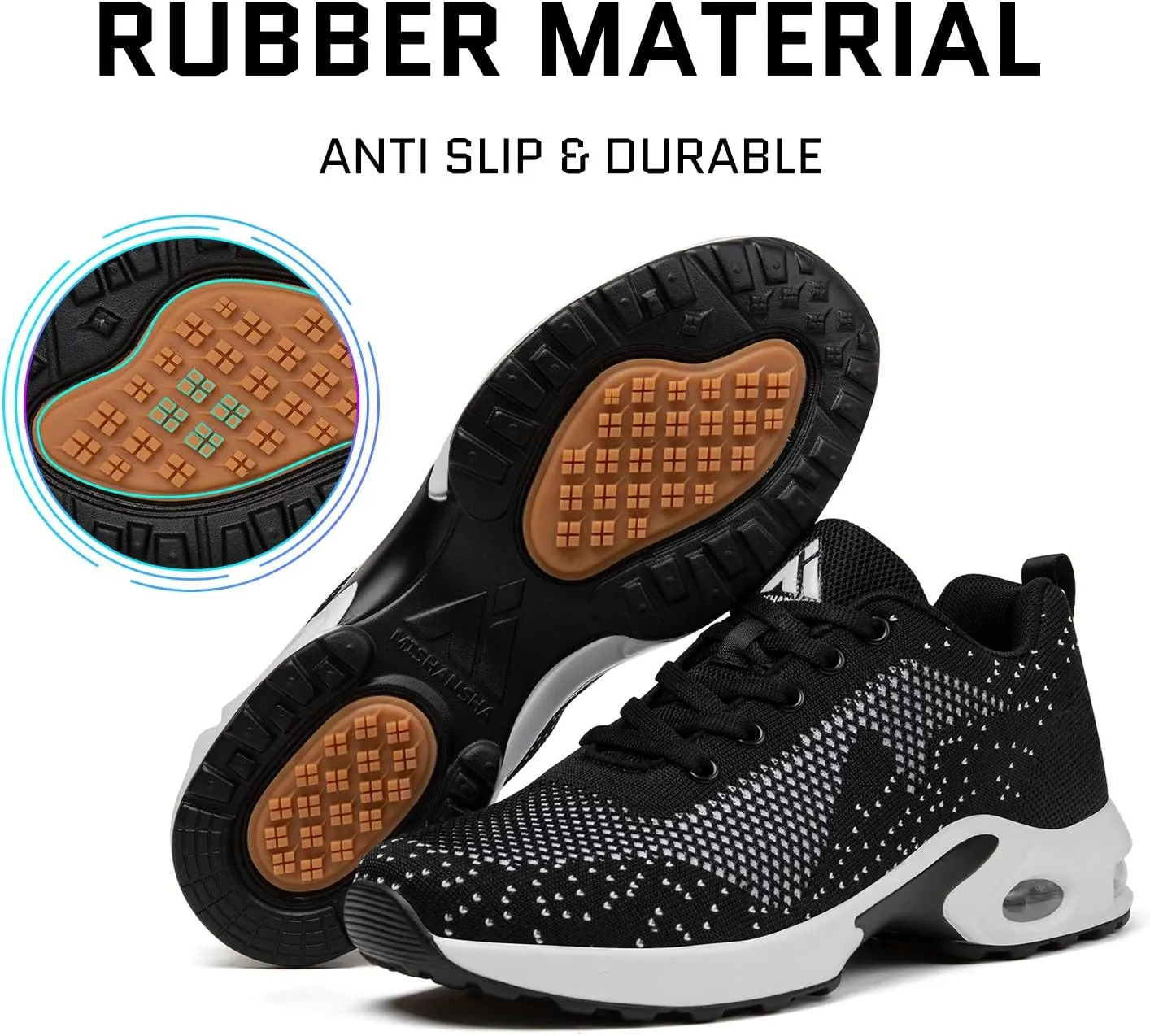 Mishansha Womens Sneakers Air Cushion Running Tennis Shoes Women Lightweight Arch Support Walking Shoes