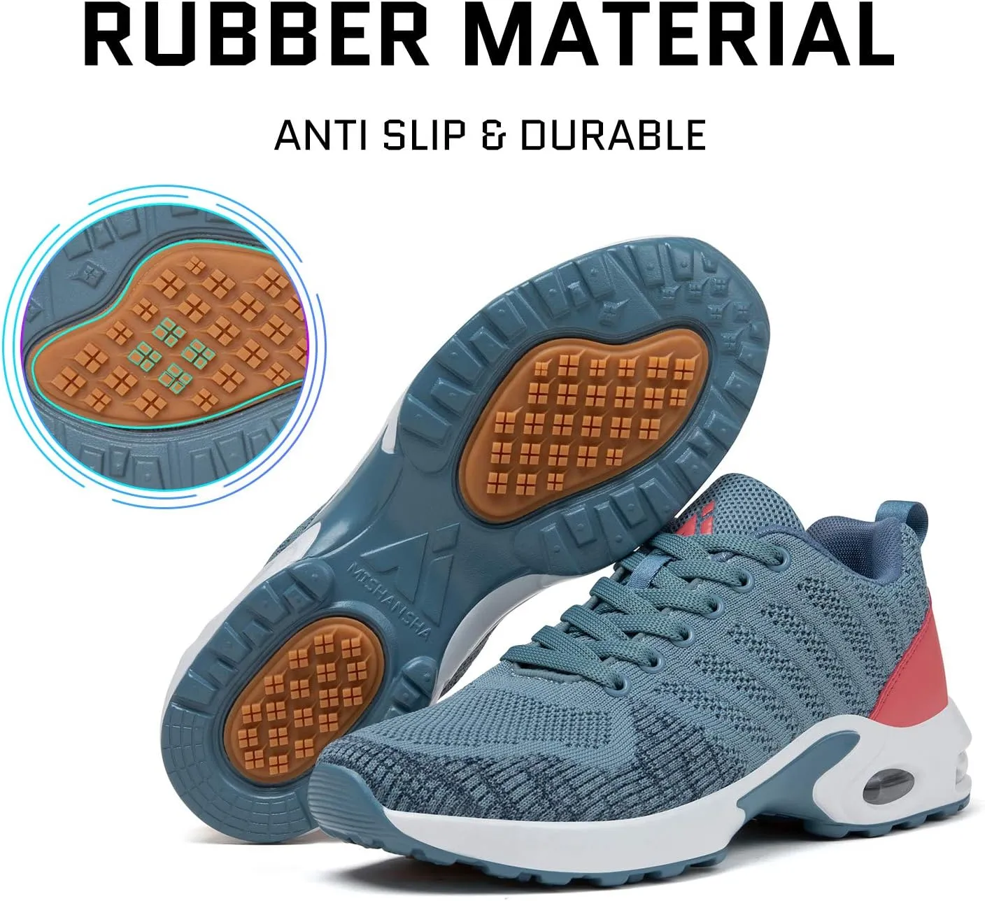 Mishansha Womens Sneakers Air Cushion Running Tennis Shoes Women Lightweight Arch Support Walking Shoes