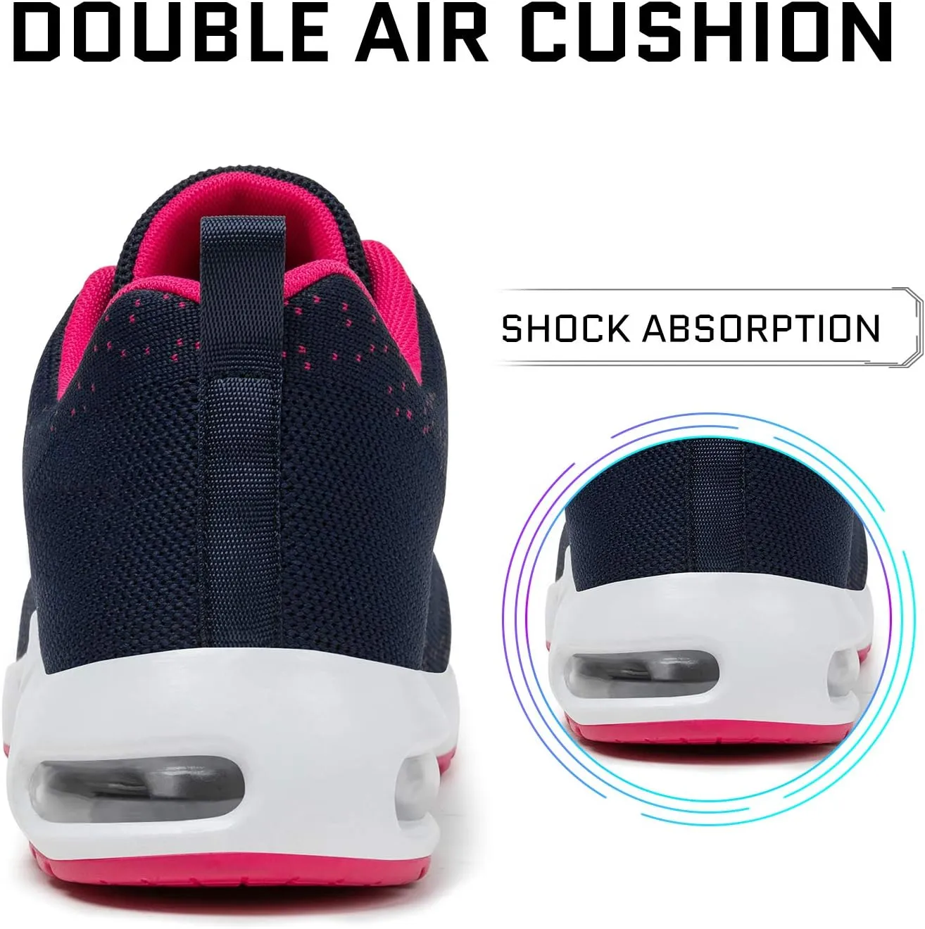 Mishansha Womens Sneakers Air Cushion Running Tennis Shoes Women Lightweight Arch Support Walking Shoes