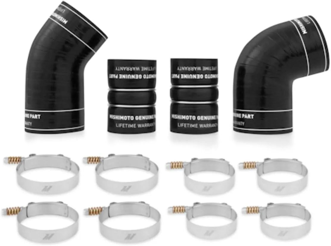 Mishimoto MMBK-DMAX-04BK Factory-Fit Boot Kit Compatible With Chevrolet 6.6L Duramax 2004.5-2005 Black
