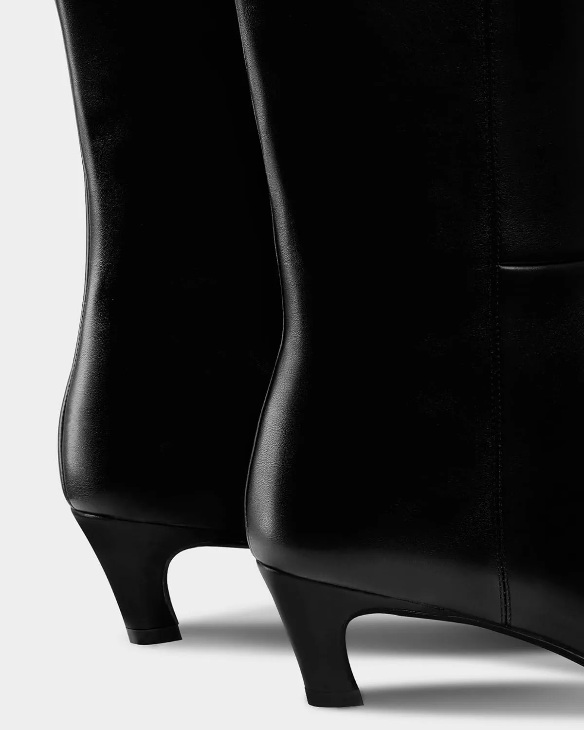 MUCCCUTE Thigh High Boots for Women Wide Calf Over The Knee Boots Sexy Pointed Toe Kitten Heel Long Fashion Boots