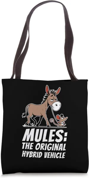 Mule Hybrid Vehicle Mule Lover Tote Bag