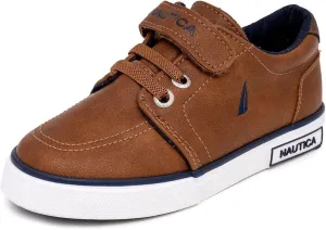 Nautica Kids Adjustable Strap Shoes | Comfortable Casual Sneakers for Boys and Girls, Toddlers & Little Kids